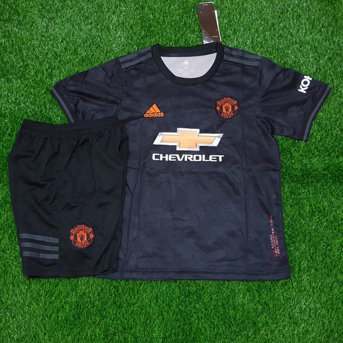 JERSEY KIDS MU MANCHESTER UNITED 3RD 2019/2020 GRADE ORI import