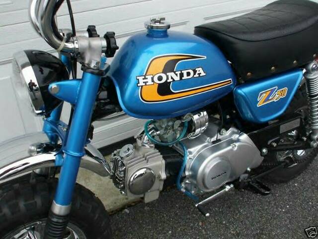 Sticker Decal Honda Z50 1974 Hatesix