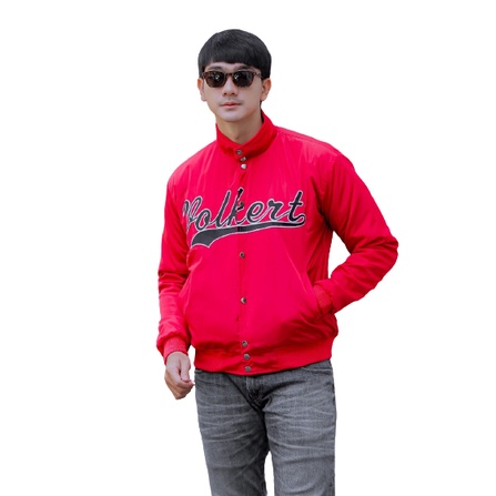 Jaket Varsity VOLKERT – Edition Fashion Trendy Casual Pria Good Brand Quality Stylish