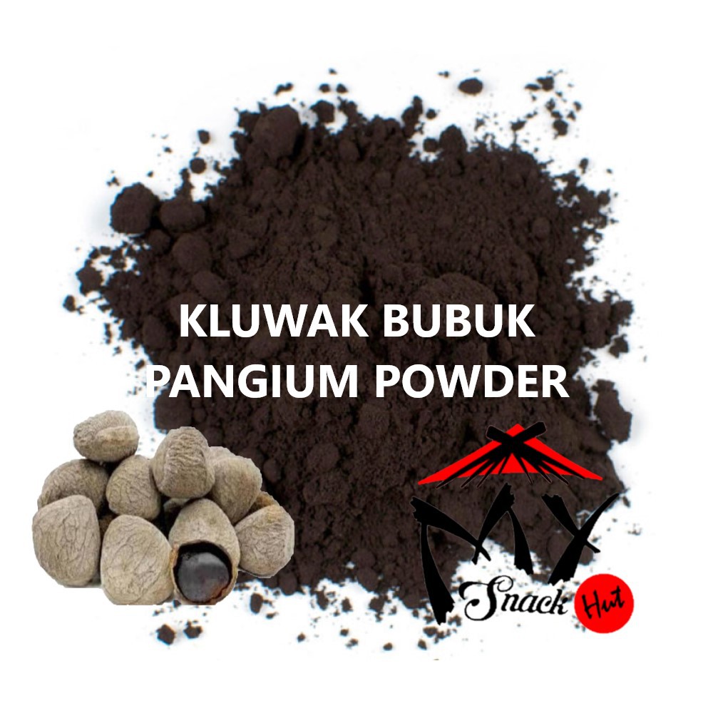 KLUWAK BUBUK 25GR - PURE PANGIUM EDULE GROUND POWDER - REMPAH MASAK KLUWEK KELUWAK KELUWEK MURNI