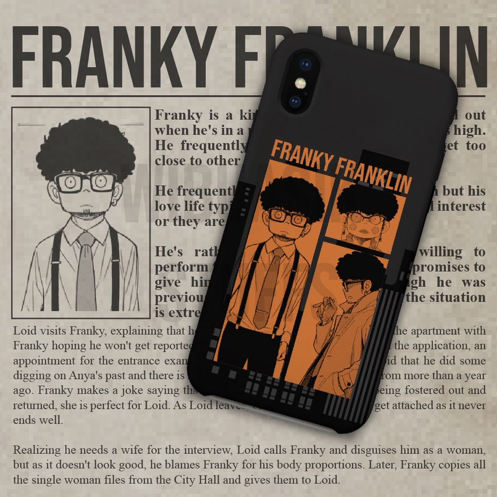 Case Anime Spy x Family Franky Franklin