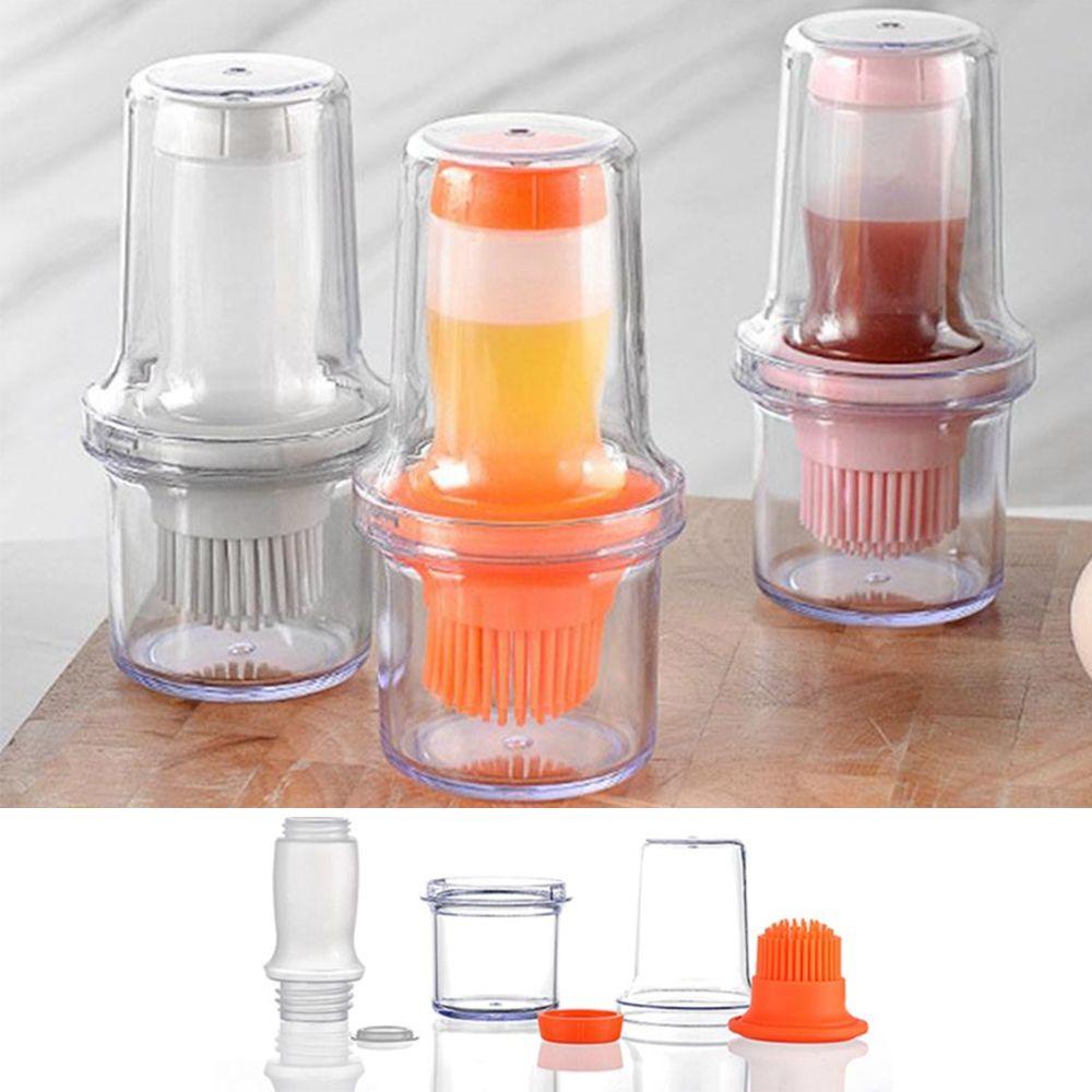 Solighter Botol Minyak Silikon Gadget Barbekyu Baking Pastry Brush