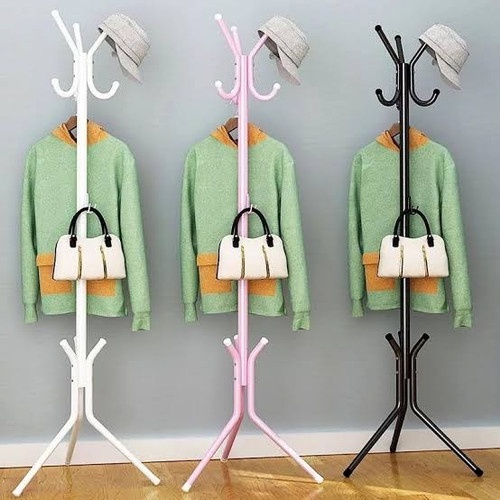 Shenar rak tas/gantungan berdiri Gantungan topi dan Baju gantungan baju Stand Hanger Gantungan Baju Coat Rack Gantungan Tas aesthetic