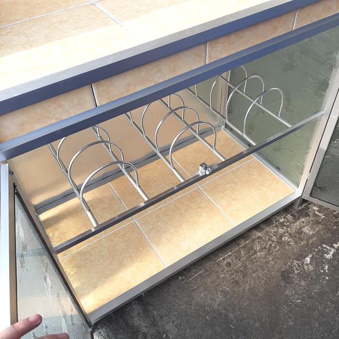 Rak Kompor 2 pintu bawah keramik