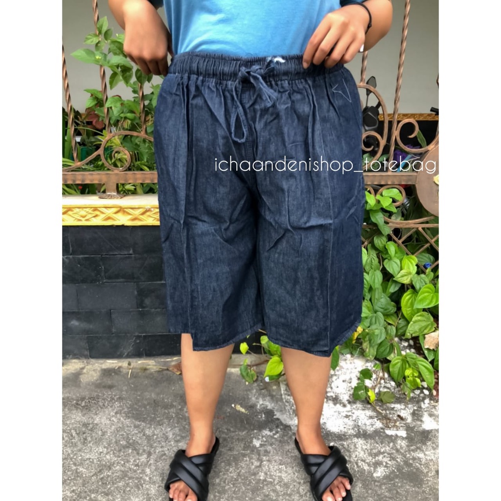 celana jumbo jeans sandwash tulang muat bb sampai 100 kg