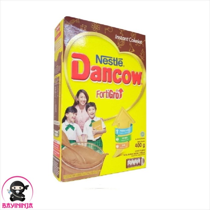 

DANCOW Fortigro Instant Cokelat Susu Box 400 g T-Ninjabayi 01