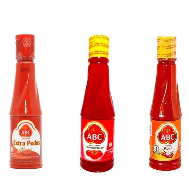 

SEMBAKO - ABC Saus Sambal Asli 135 Ml / ABC Saus Sambal Extra Pedas135 Ml