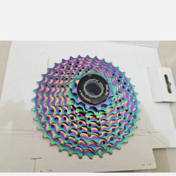 Sprocket SLK Rainbow 9 Speed 11-36T Multi color pelangi