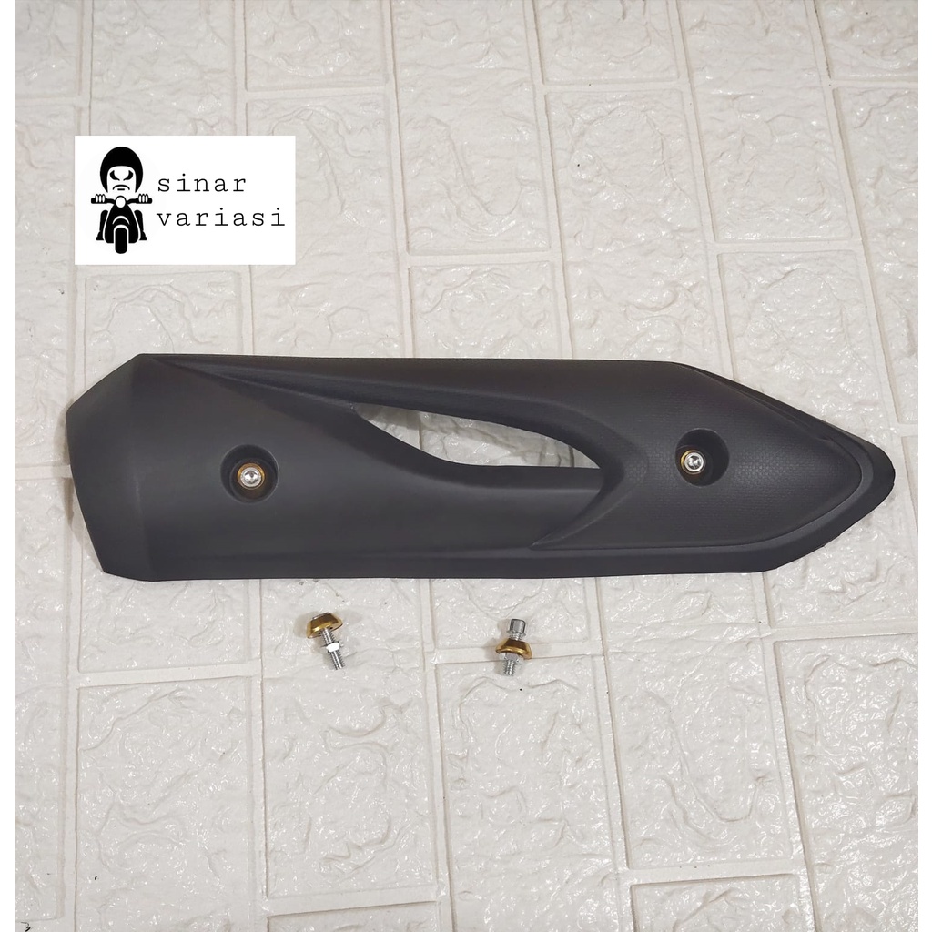 Tutup Knalpot Beat karbu+ Baut 2 Pcs