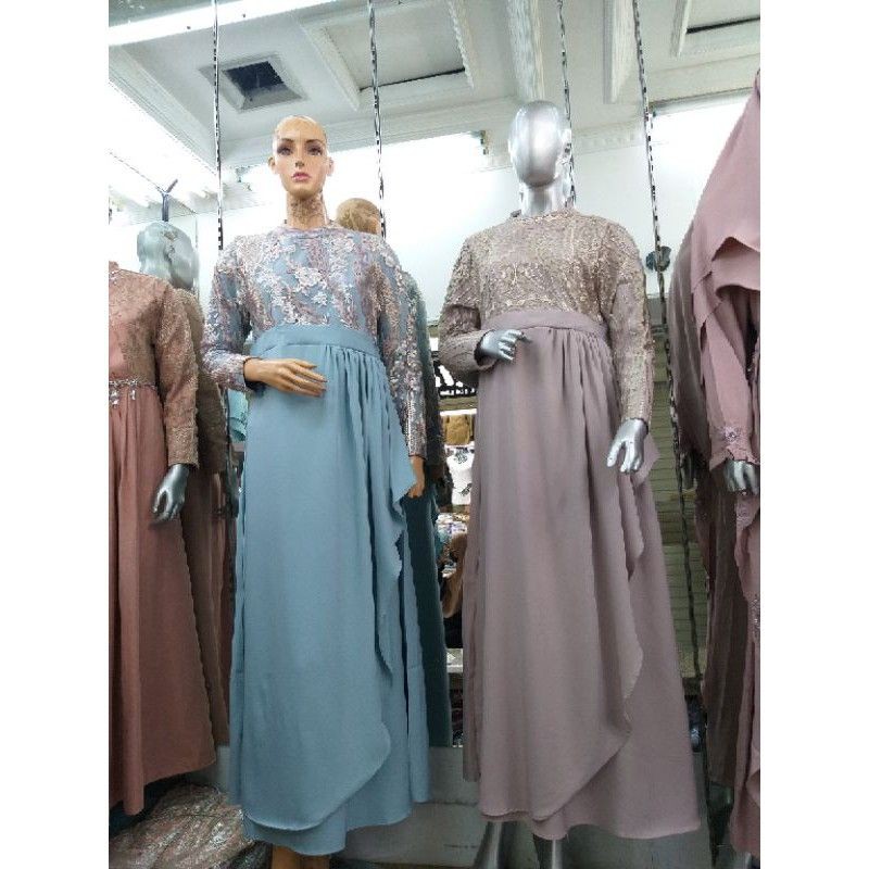 Gamis Brukat Shakila by OMG Cinema