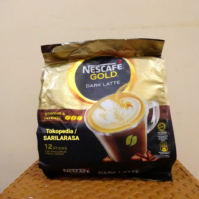 

NEW Limited Stock!! Nescafe GOLD Dark Latte