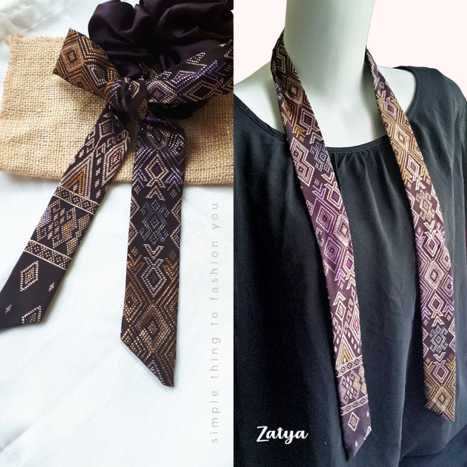 Twilly Batik Scarf by Zatya-4