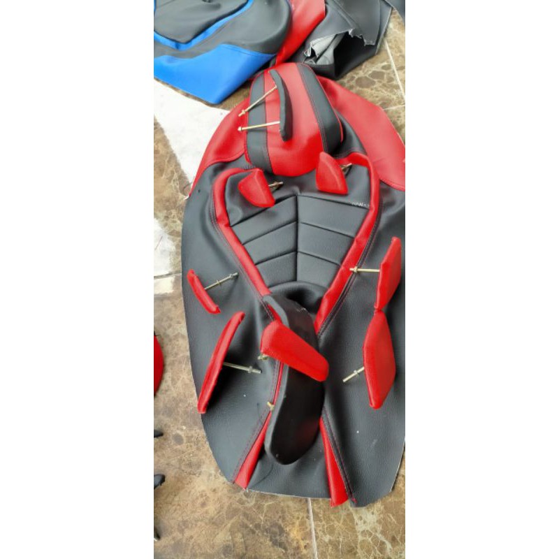 Sarung Jok Yamaha NMAX-Kulit Jok Nmax variasi mbtech
