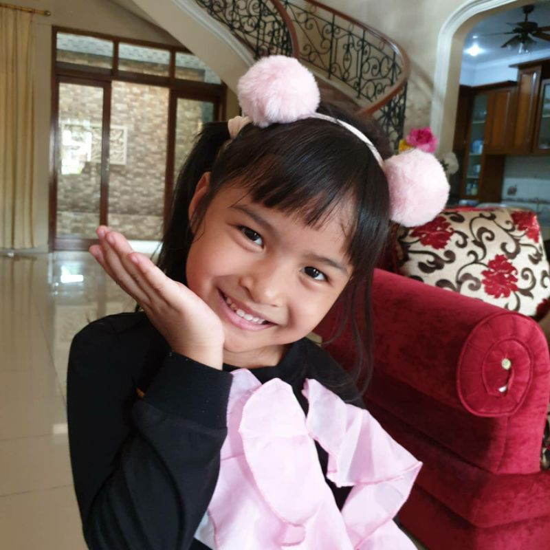 Pom pom baby and kids headbands