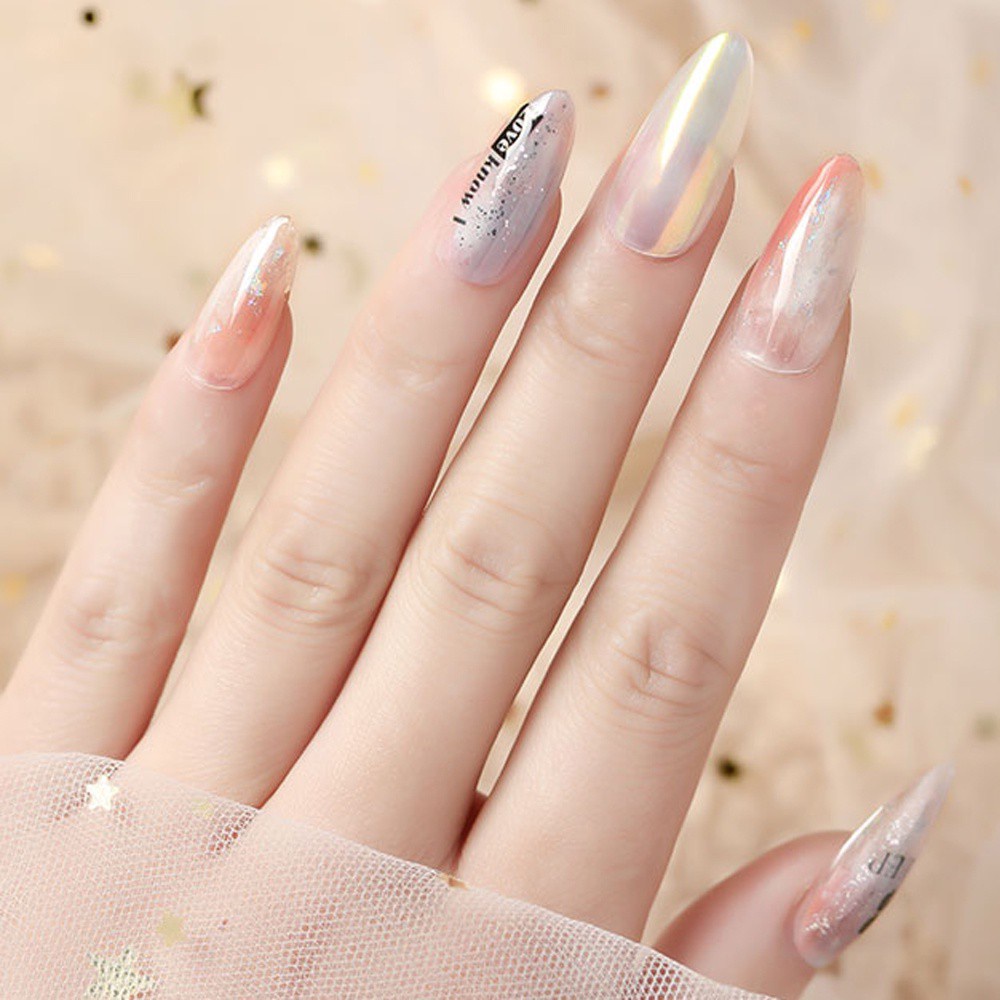 Mxbeauty Stiker Kuku Motif Alfabet Inggris 3d Tahan Air Gaya Jepang Untuk Dekorasi Nail Art