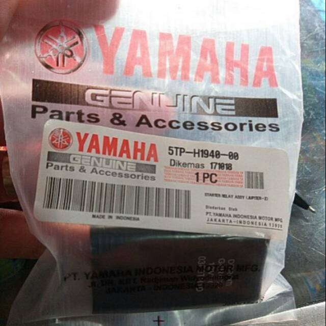 BENDIK SWITCH STATER RELAY YAMAHA JUPITER Z/MX YAMAHA VEGAZR YAMAHA