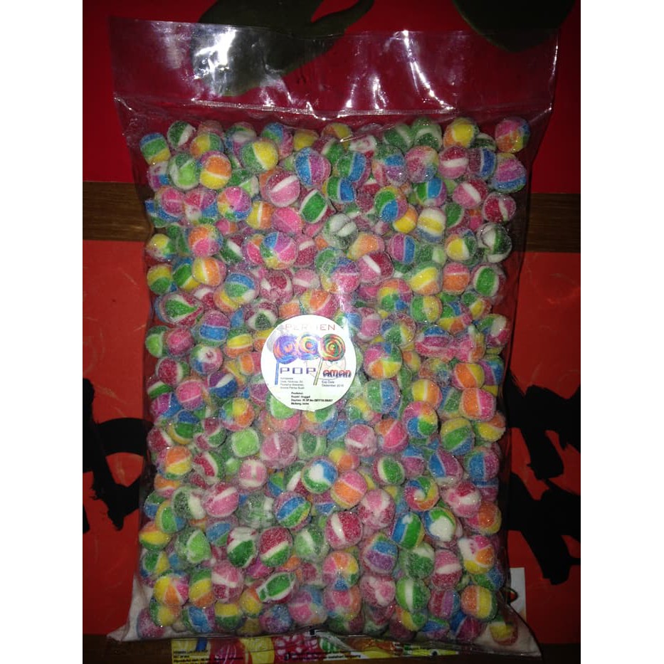 

Permen Bola Marbel Candy Kiloan Warna Warni Taburan Gula Tidak Lengket