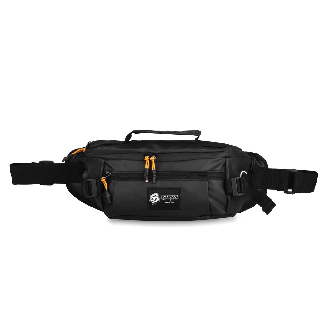 Waistbag Usb Waterproof Buffback Black Phantom