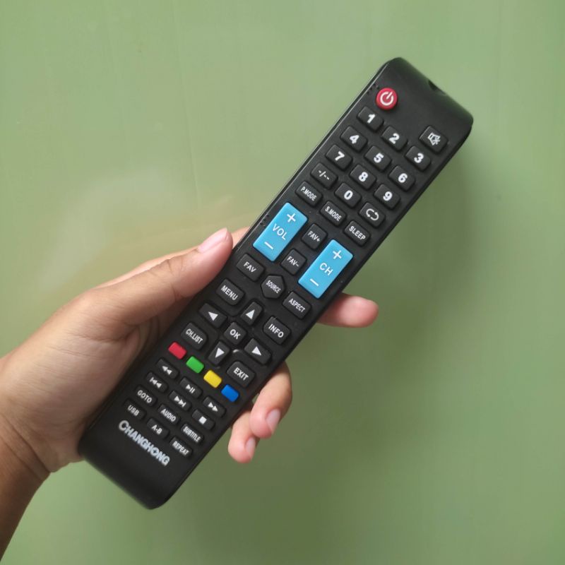 Remote TV CHANGHONG LED Analog Digital TV Original Terbaru - Remote TV CHANGHONG