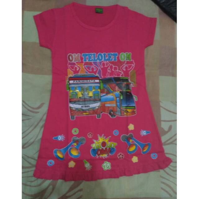 Kaos om tololet anak cewe