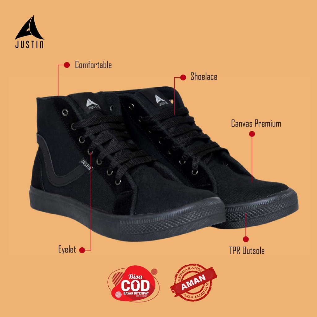 sepatu casual pria murah, sepatu sneakers cowok JY14