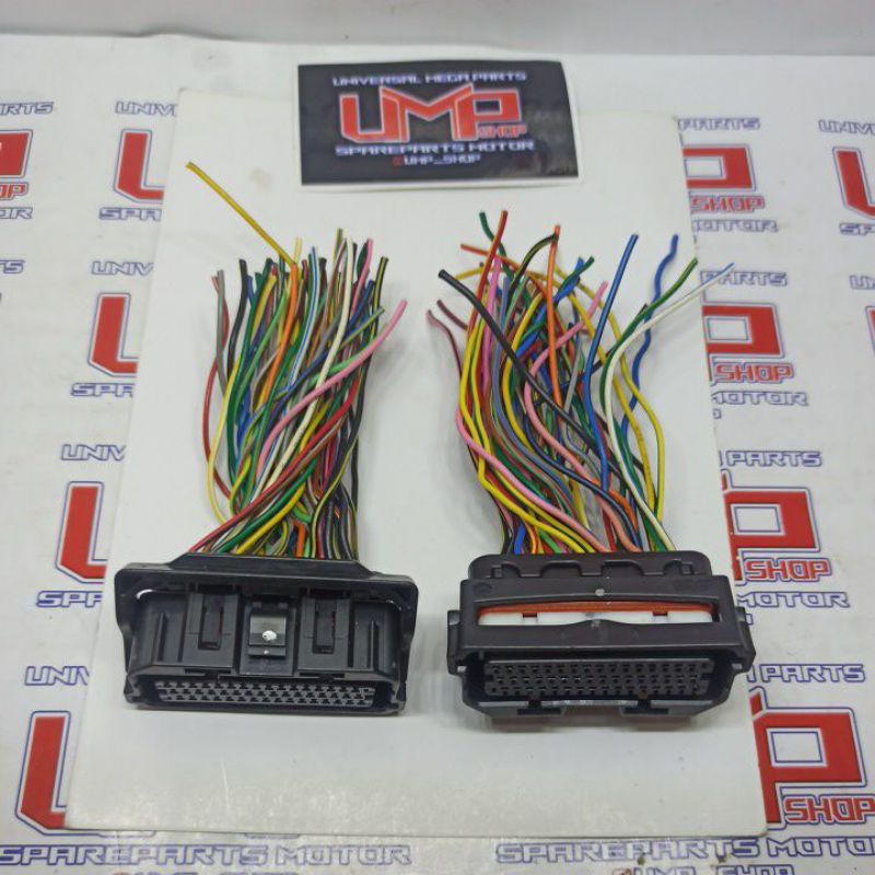 kabel soket terminal konektor ecu cdi soket Ecu ecm Yamaha nmax aerox lexi original bawaan motor potong dari kabel body asli