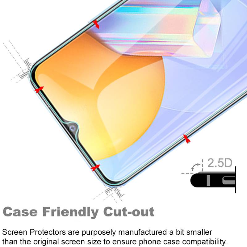 2pcs protective glass for vivo y 11 12 20 31 91c v20 pro se v17 y11 y11s y12 y17 y20 y20i y31 y91c screen protector cover film