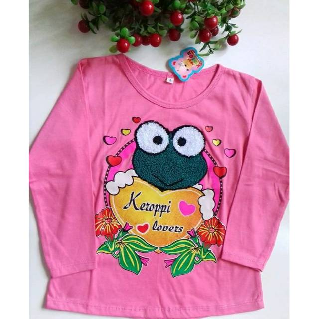 Kaos Anak Panjang - Kaos Kerropi - Baju Anak
