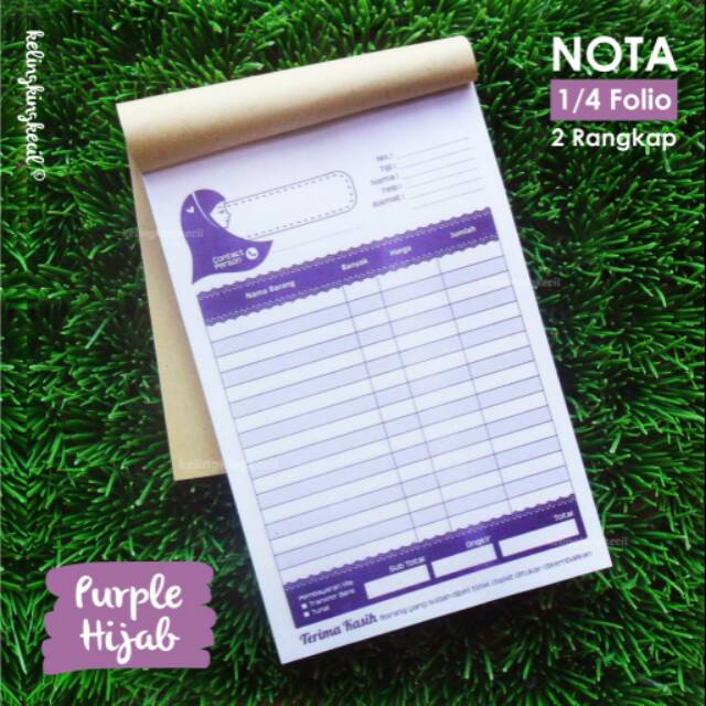 

Nota Desain Cantik