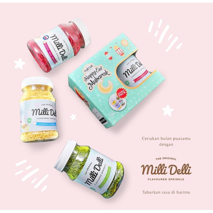 

PAKET RAMADHAN milli delli premium meises 2pcs bonus1 mini meises