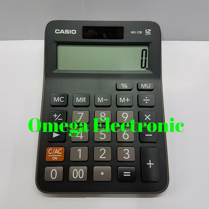 

Grosir Casio Calculator MZ-12S - Kalkulator Meja Office Desktop MZ 12S - Hitam Keren
