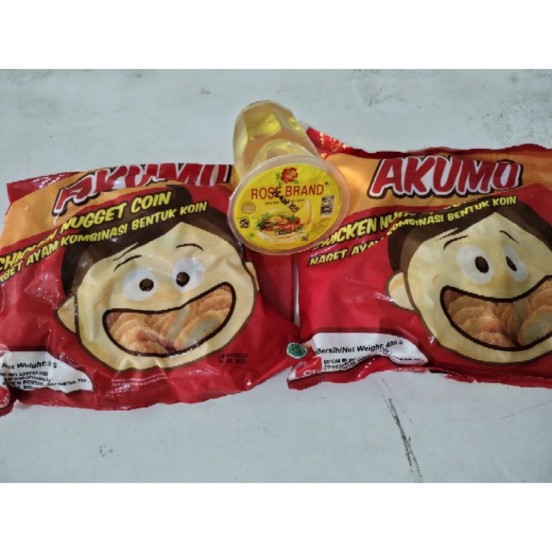 

Akumo chicken nuget kombinasi 400gr