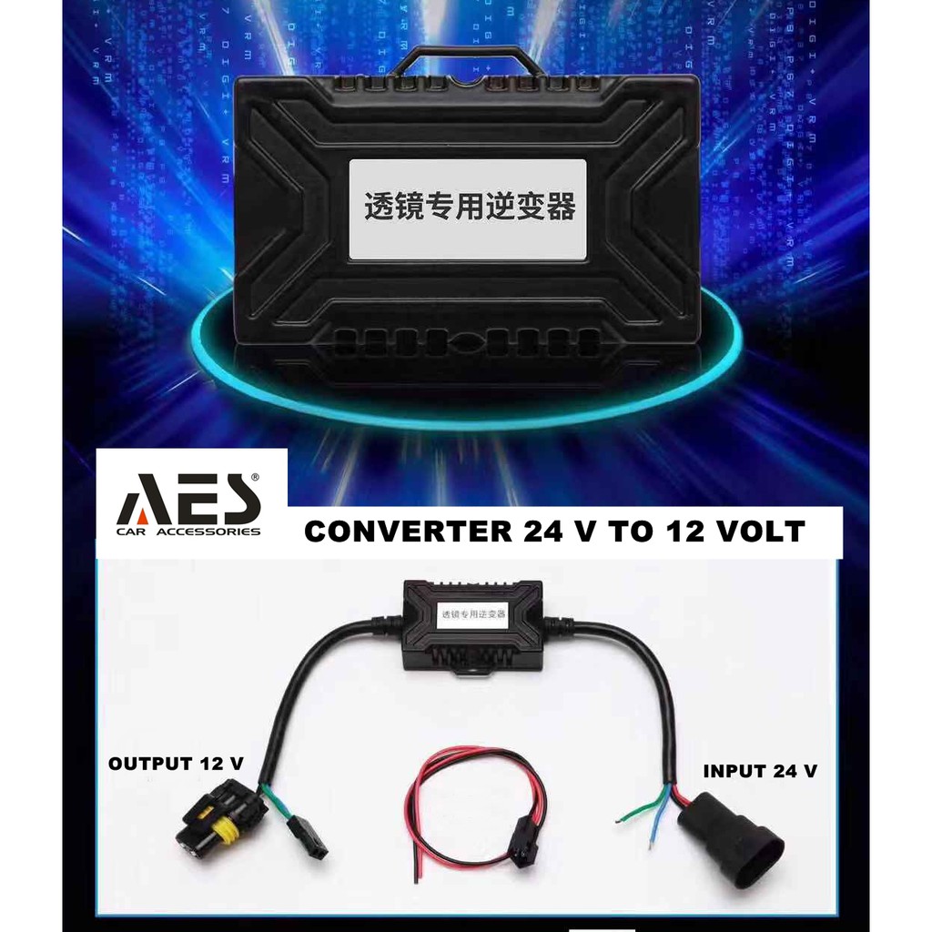 CONVERTER 24 VOLT KE 12 VOLT V2574