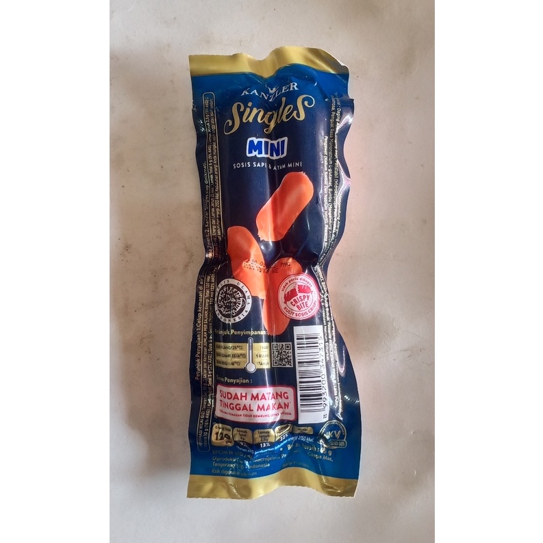 

FROZENFOOD KANZLER SINGLES MINI SIAP MAKAN