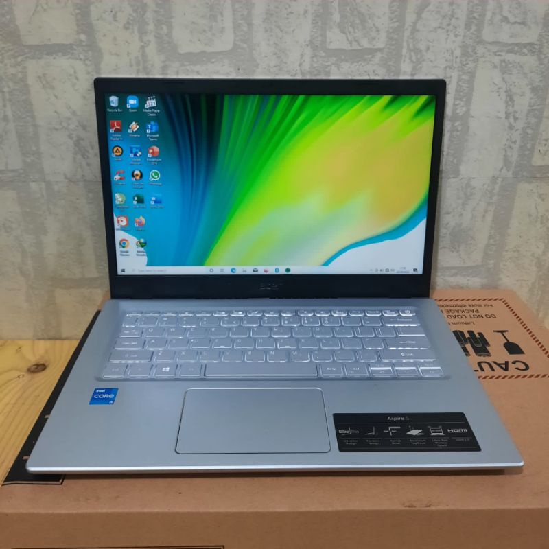 Laptop Acer Aspire 5 A514 Cor i5-1135G7 Gen 11 Ram 8GB SSD 512GB intel iris Xe Graphic keyboard backlight GARANSI ON