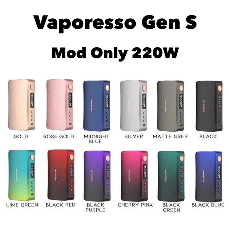 VAPORESSO GEN S MOD ONLY 220W