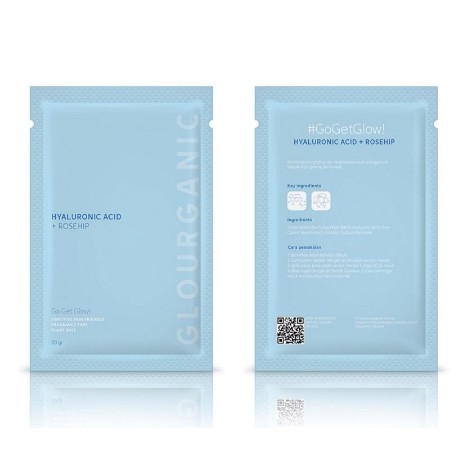 FREEGIFT GLOURGANIC POWDER MASK ORGANIC MASKER GLOURGANIC