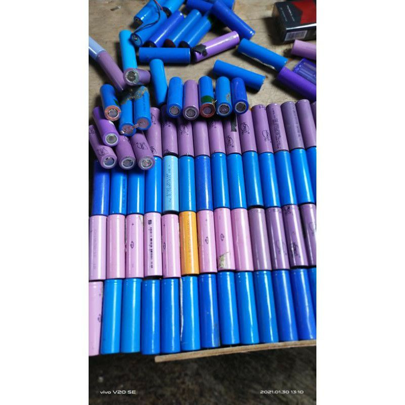 COD TERLARIS !! BATERAI EX LAPTOP 18650 4V-8