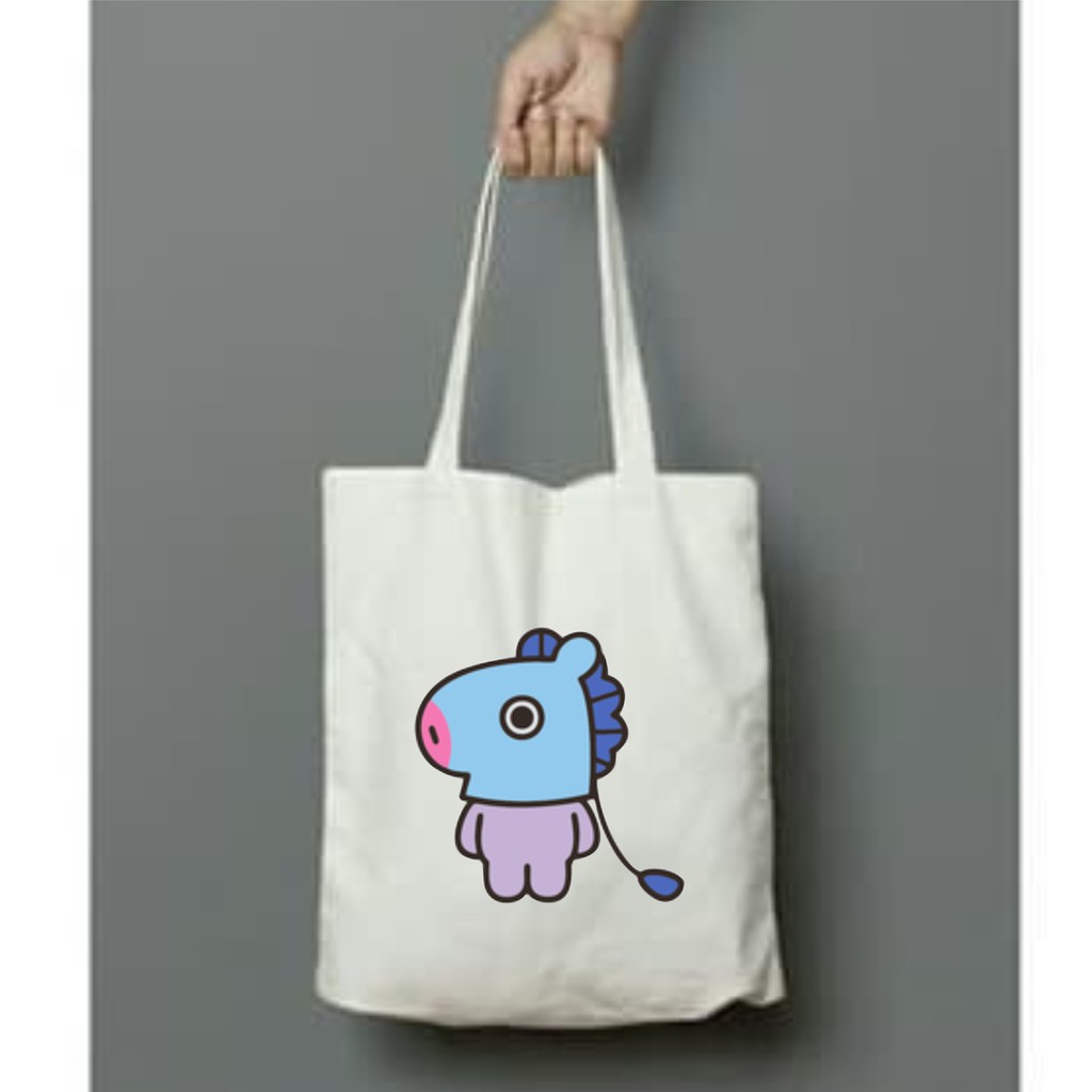 Totebag BT21 ( MANG ) ll PAKAI RESLETING