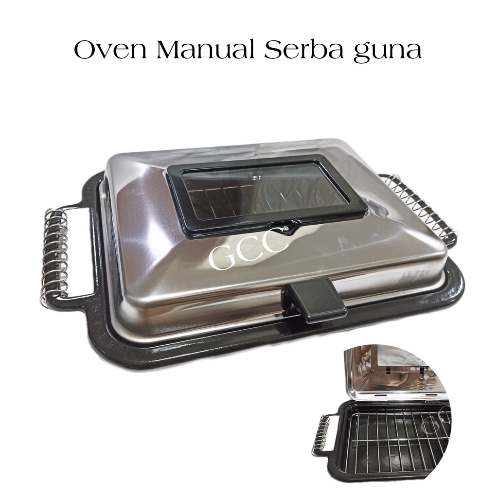 Sun888 Panggangan Ikan Manual Diatas Kompor Maspion Oven Crystal Maspion Bahan Tebal
