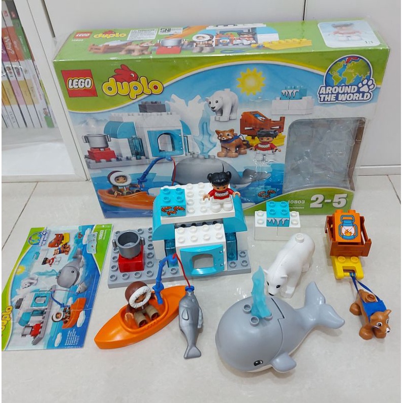 Lego Duplo Artic 10803 Preloved second lengkap
