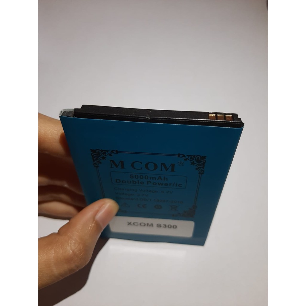 Battery Batre Baterai Double Power Mcom Xcom S300