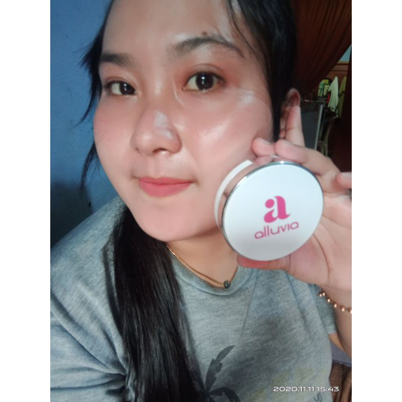 (ORI) Bedak Moist Cushion Alluvia