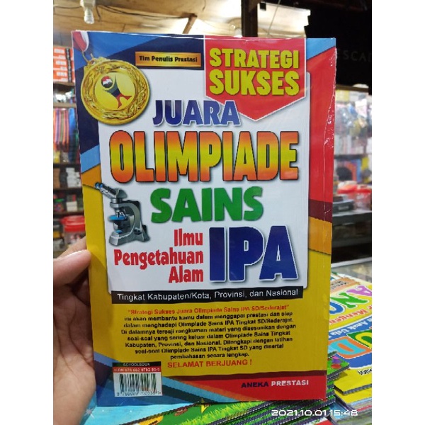 Buku strategi sukses juara olimpiade sains ipa tingkat sd-1