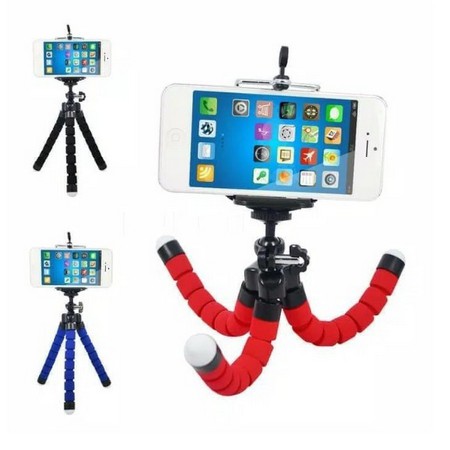 Mini Tripod Spider Flexibel With Free Holder U for Mobile Phone Tripot gurita