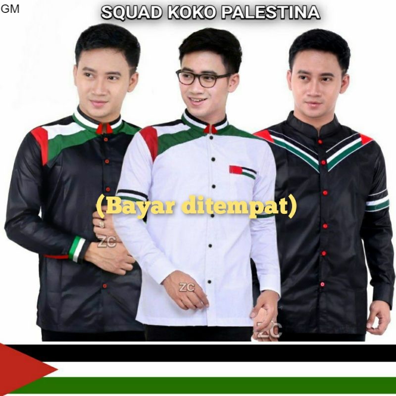 BAJU KOKO PALESTINA/KOKO HADROH SYUBBANUL MUSLIMIN/KOKO AZZAHIR TERBARU/BAJU KOKO HILWA/BAJU KOKO