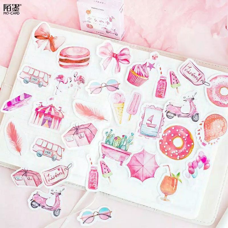 Sticker Tumblr Pink Lucu / Sticker Tumblr Aesthetic Hp