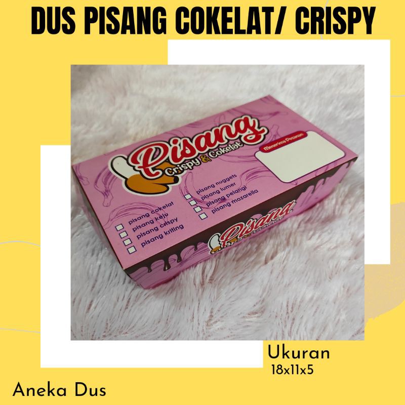 

Dus Pisang Cokelat Pisang Nugget Pisang Crispy