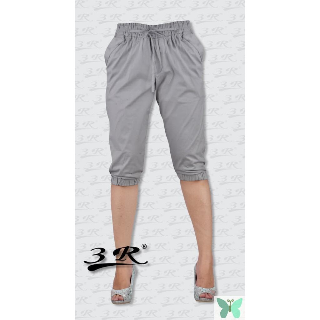 Celana Jogger Katun Stretch Nyaman 7/8 - Ladies Pants Jogger Kini Pants 7/8 - Celana Katun Wanita