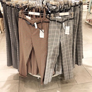 smart checked jogger